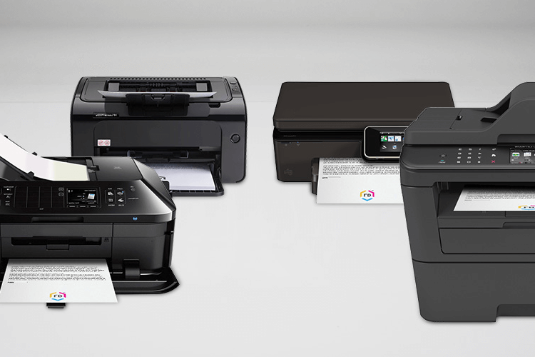 what are the different types of printers